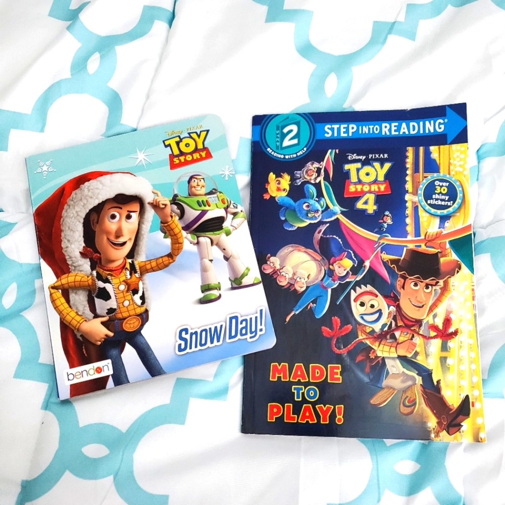 Toy Story books.